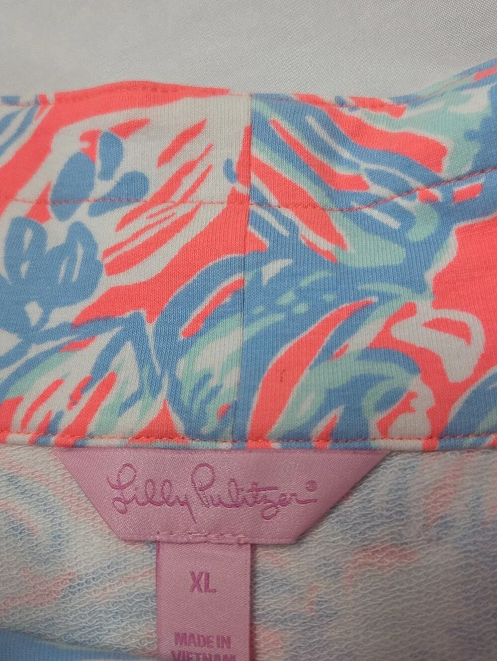 Lilly Pulitzer Skipper Pullover 3/4 Zip